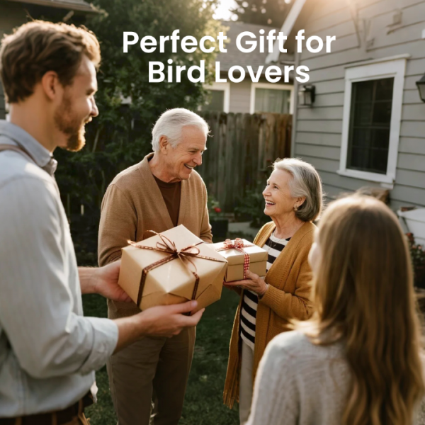 HEAPETS Bird Feeder with Camera Solar Powered 2K HD Video, 10,000+ Species AI Recognition, Real-Time App Alerts, and Weatherproof Design for Effortless Birdwatching, Gift for Bird Lovers, Grass Green